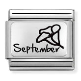 Nomination Composable Classic Link 330112/21 September Flower in 925 Silver